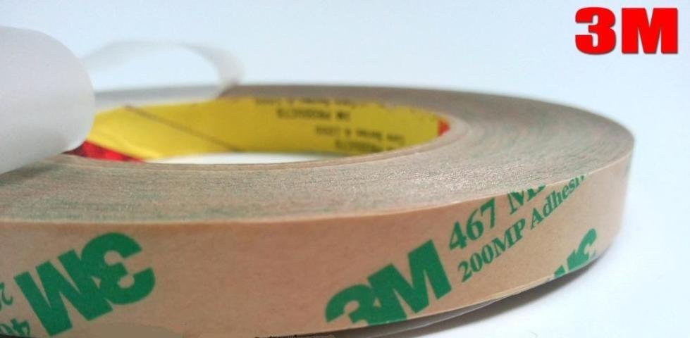 Băng keo 2 mặt 3M 467MP siêu dính dày 0.06mm dài 55m
