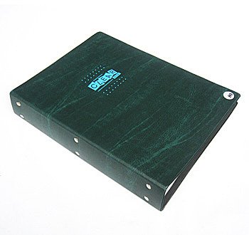 Bìa da 60/80/100/120 gáy vuông lá A4 - Clear book