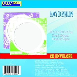 Bao đựng CD giấy màu - CD Envelop