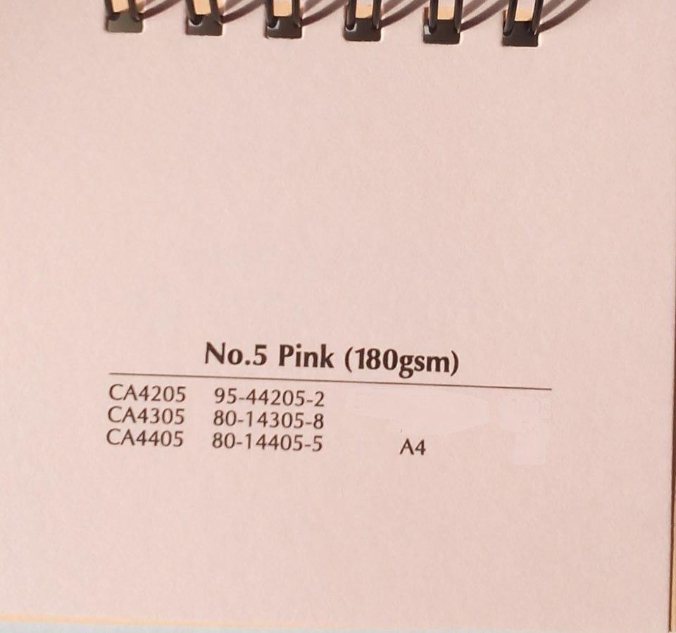 Giấy màu hồng A4 dày 180gsm Pink Paper Malaysia, CA4405