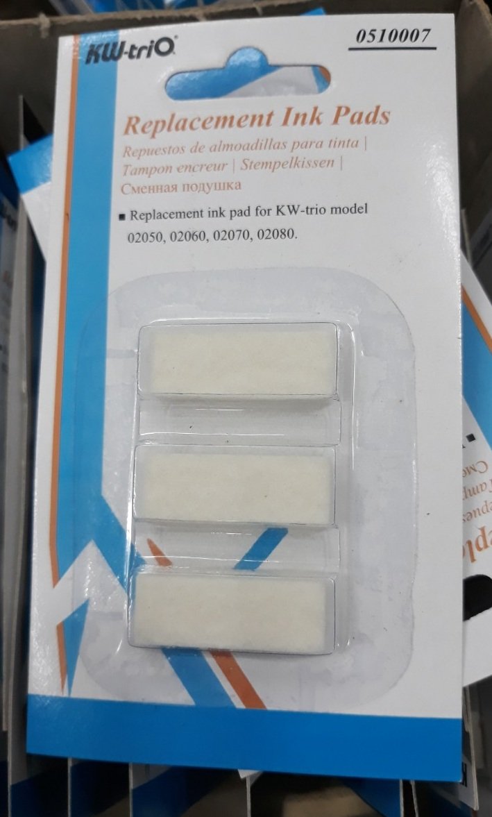 Đệm mực cho máy đóng số nhảy KW TriO