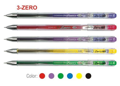 Bút Gel Dong A nét 0.38mm 3-Zero Gel Ink Pen