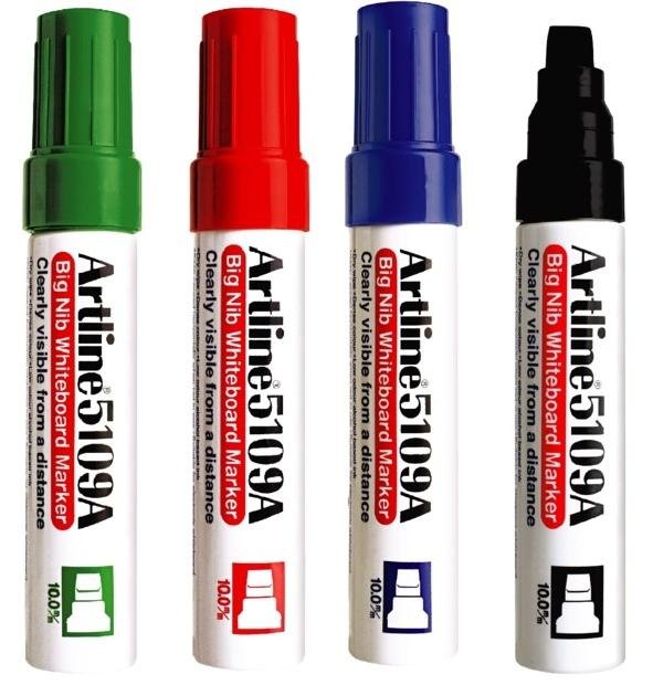 Bút lông bảng Artline EK-5109A nét 10mm White Board Marker