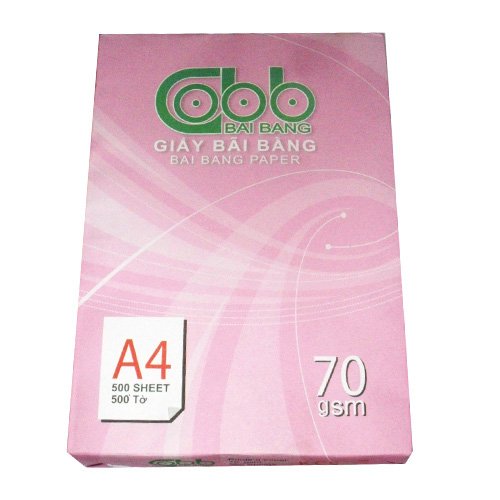 Giấy Bãi Bằng A4 70gsm vỏ hồng