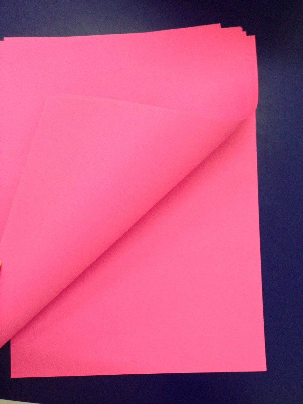 Giấy A4 màu hồng cam dạ quang Fluorescent Color Paper 80gsm