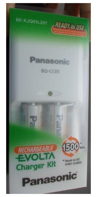 Máy sạc pin Panasonic 2 pin 2A hoặc 3A