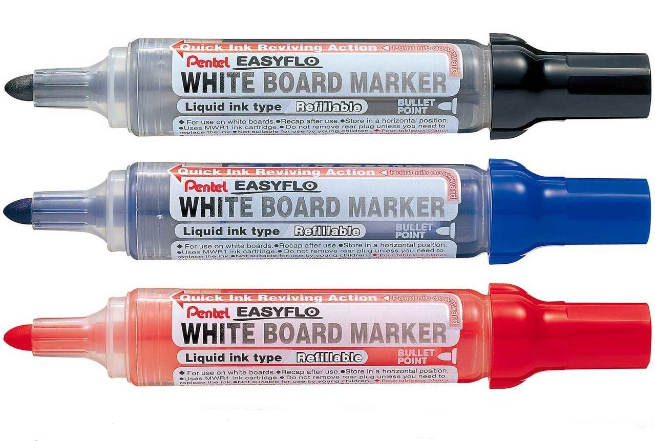 BÉ BÌNHBút lông bảng Pentel Easyflo Whiteboard Marker Pen, MW50M