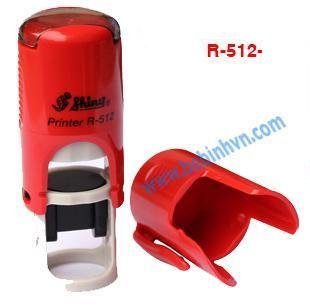 Dấu Shiny tròn R-512 khắc ký hiệu 12mm