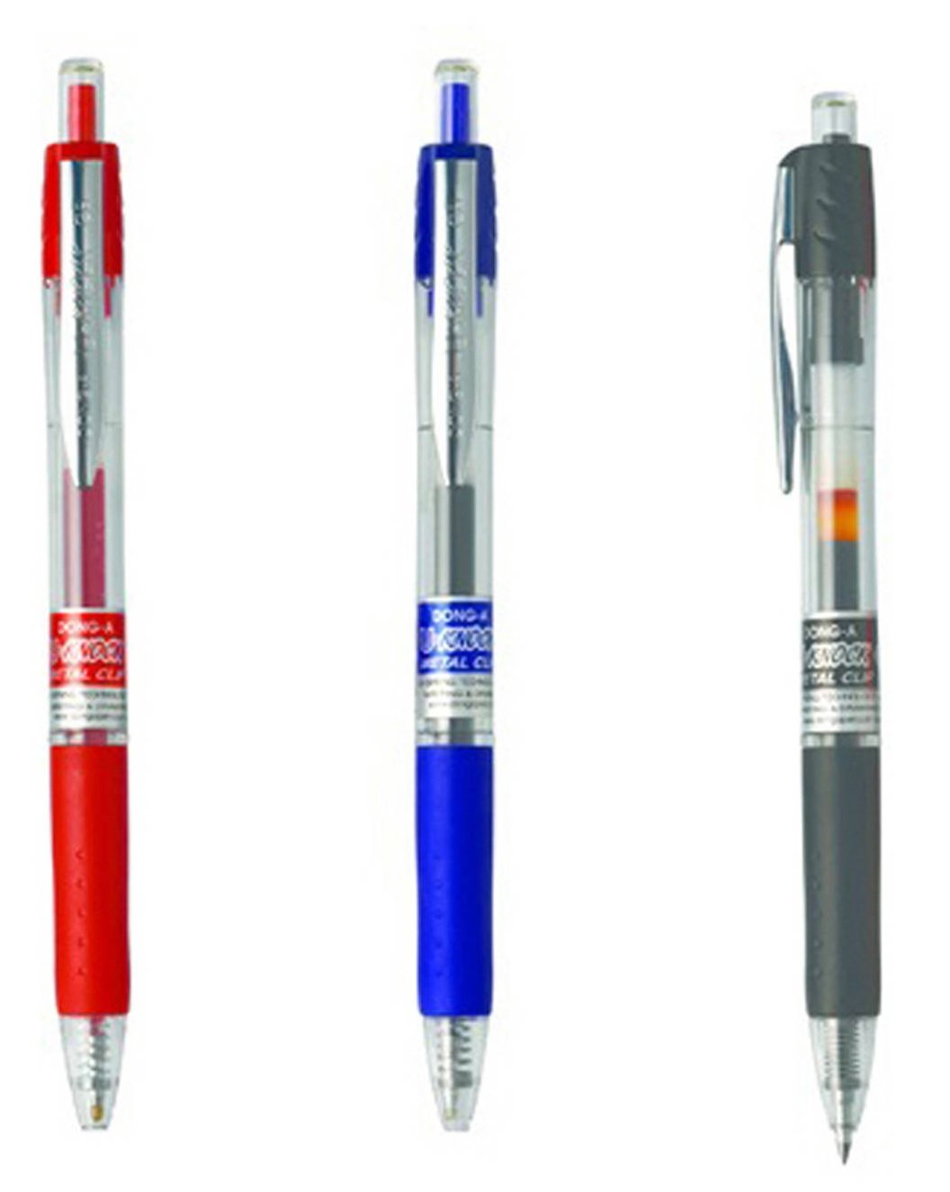Bút gel bấm U-Knock Dong A Metal clip Pen 0.5mm