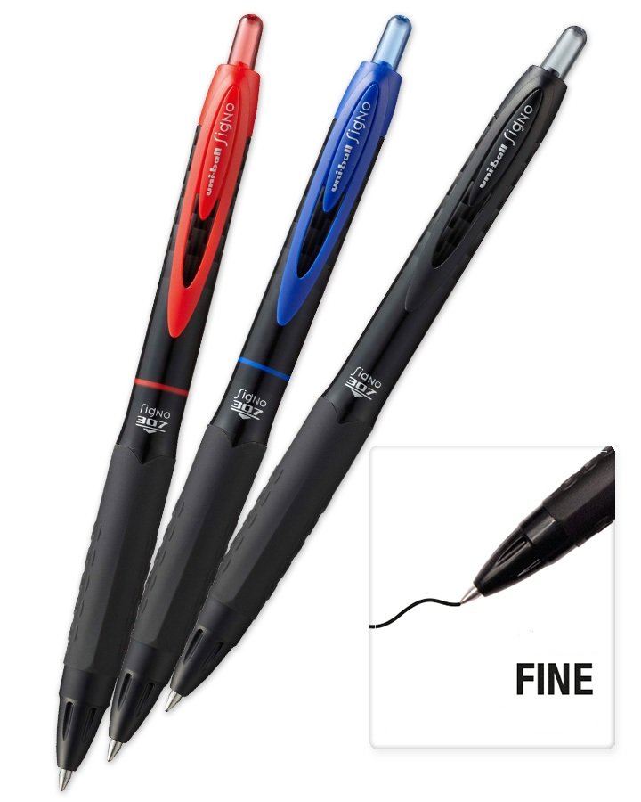 Bút bi bấm Uni Ball Signo UMN307 Ball Point Pen