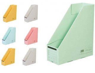Bìa hộp giấy A4 đứng Plus Box File A4-S, 78-V75