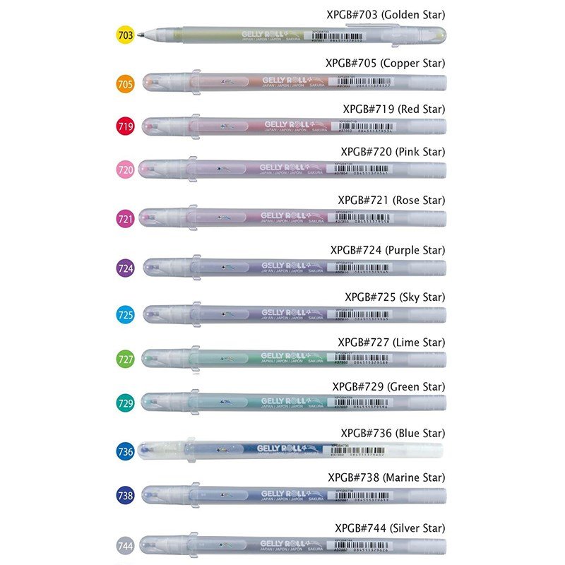 Bút Kim tuyến Sakura Gelly Roll Stardust XPGB 