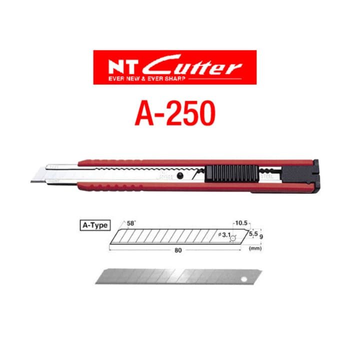 Dao cắt A-250 NT Cutter / www.bebinhvn.com