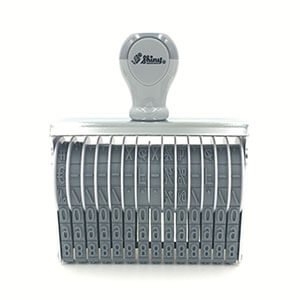 Dấu số Shiny 14 số cao 9mm N114 Number stamp