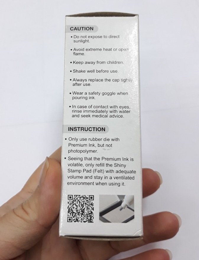 mực Shiny SI-70 60ml bám dính tốt trên: nhựa, kim loại, bao bì...