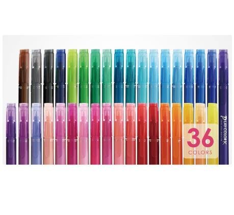 Bút vẽ trang trí 2 đầu Tombow PLAY COLOR K - Bộ 36 màu GCF-013
