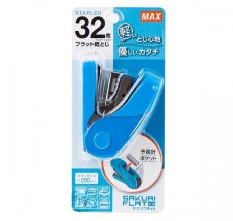 Bấm kim 10 có trợ lực Max HD-10FL3K SAKURI Flat Stapler