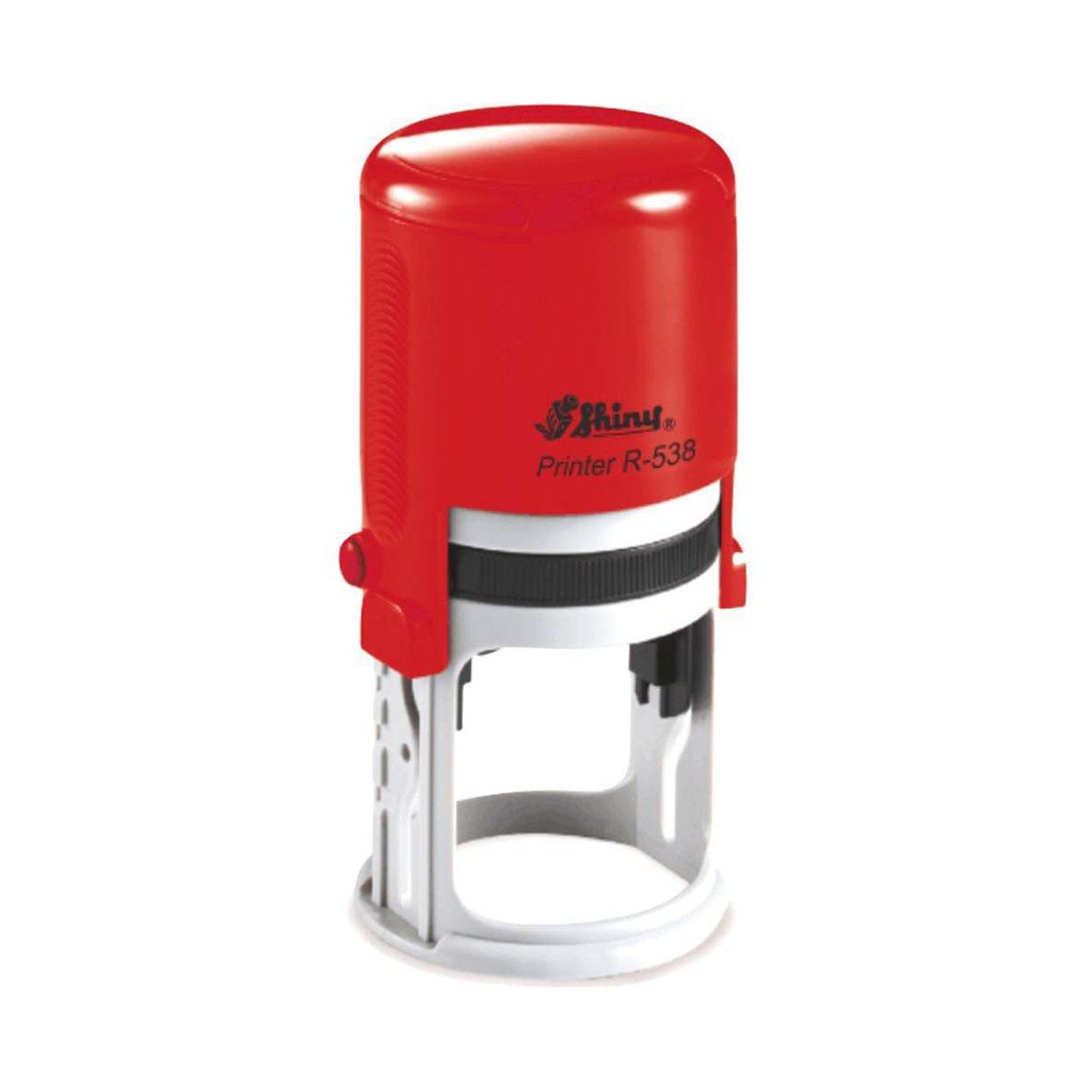 Dấu Shiny R-538 khắc logo, tên, ký hiệu Ø 38mm