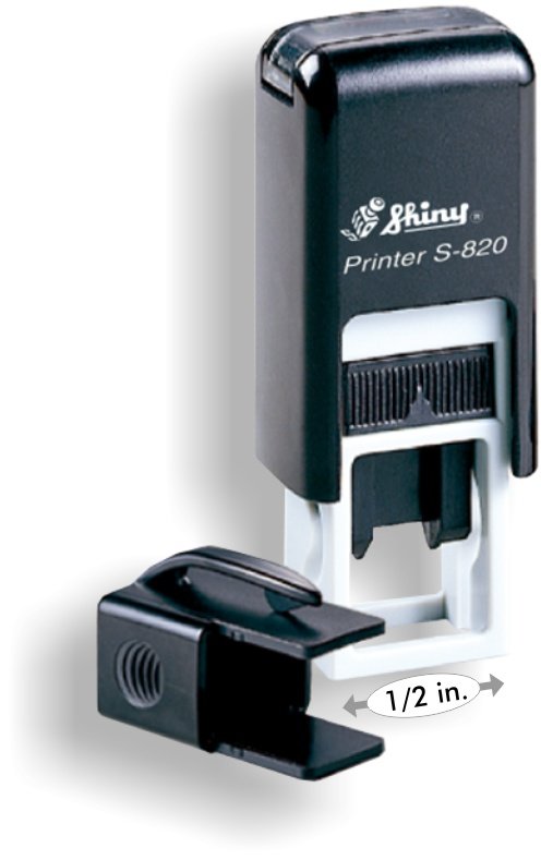 Dấu Shiny có mực sẵn S820 có nội dung nhỏ Self-Inking Stamp