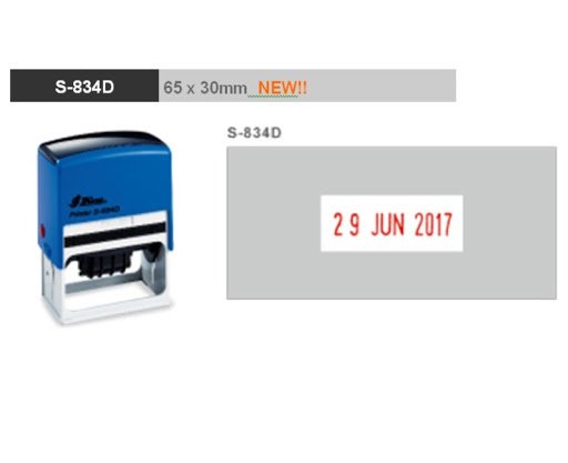 Dấu Shiny S834D có ngày tháng năm