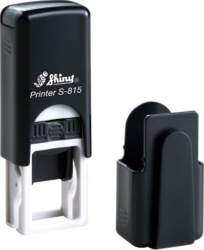 Dấu Shiny có mực sẵn S815 có nội dung nhỏ Self-Inking Stamp