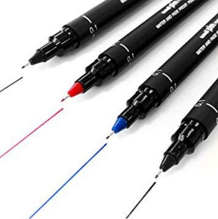 Bút vẽ kỹ thuật Uni Pin 200 Fine Line Drawing Pen nét 0.1mm