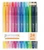 Bút vẽ trang trí 2 đầu Tombow PLAY COLOR K - Bộ 24 màu GCF-012