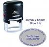 Dấu Shiny hình Oval O-3555 Self-Inking Stamp