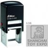 Dấu Shiny vuông S-530 khắc tên, mã số, ký hiệu, logo