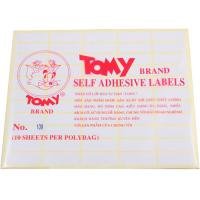 Nhãn dán Tomy số No.109 Self Adhesive Lables