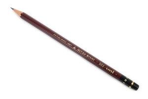 Bút chì gỗ Hi-Uni độ đậm B Mitsubishi Wooden Pencil grade B