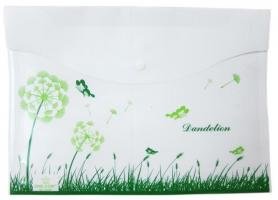 Bìa nhựa 1 nút hình A4, F4 Plastic Bag, KS-W208