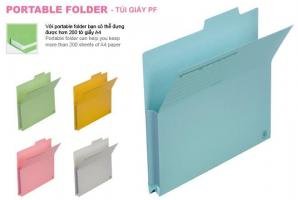Túi giấy Plus PF A4E Portable Folder 061PF
