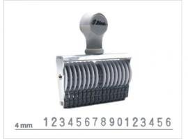 Dấu số Shiny 16 số cao 4mm N416 Number stamp