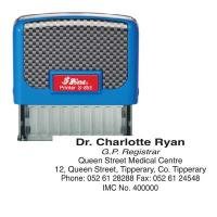 Dấu Shiny S-855 tự in mực Self-Inking Stamp